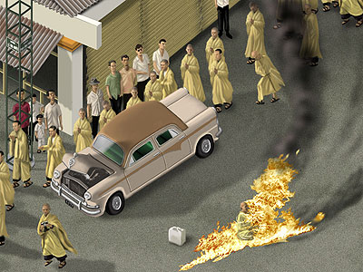 The Self-Immolation of Thich Quang Duc