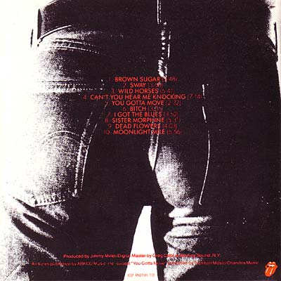 The Rolling Stones: Sticky Fingers