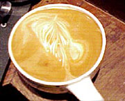 Warten und Kaffee trinken